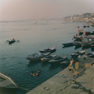 ce clichés a été pris en Inde à Bénarès, à l'aide d'un rolleiflex.